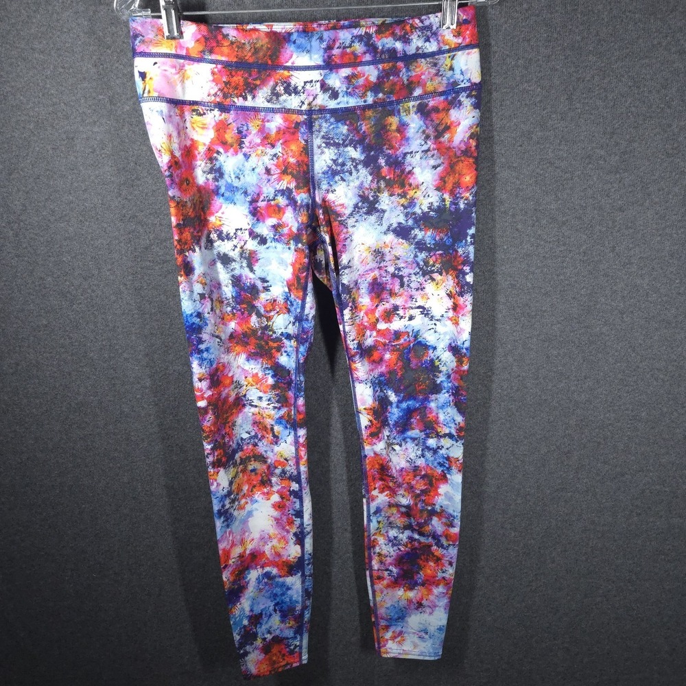 Athleta Hypersonic Sonar Tight Leggings‎ Womens M Run Gym Compression Sleek